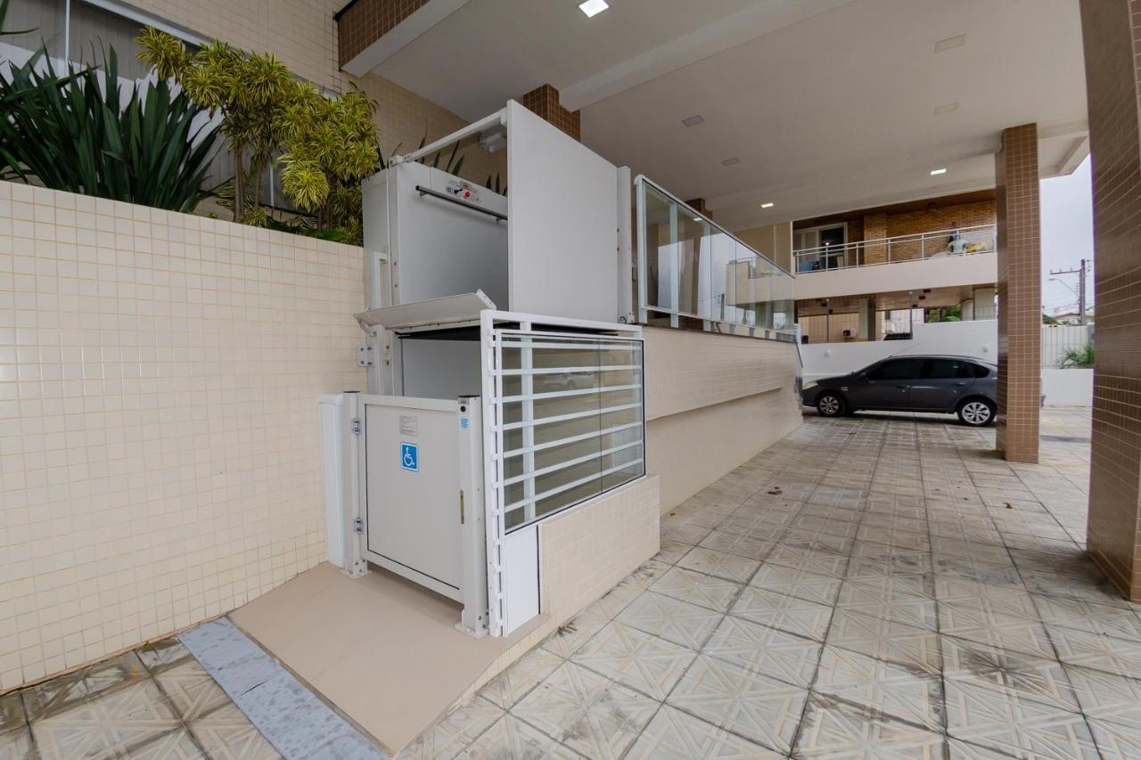 Apartamento A 30M Da Praia Com Ampla Vista Mar Флорианополис Экстерьер фото