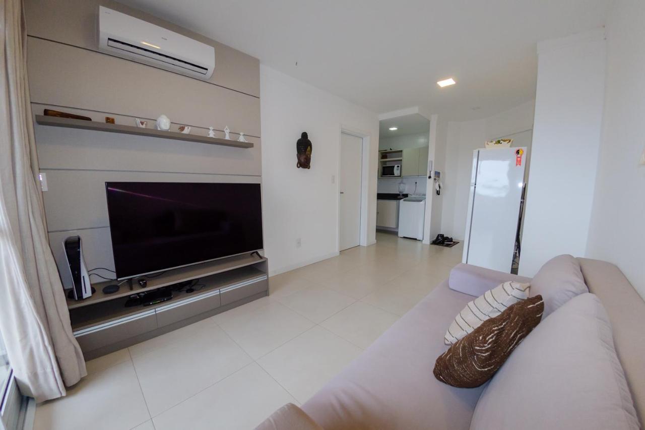 Apartamento A 30M Da Praia Com Ampla Vista Mar Флорианополис Экстерьер фото