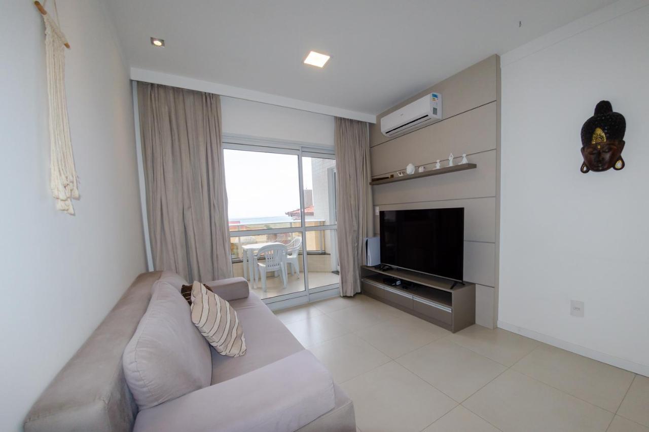 Apartamento A 30M Da Praia Com Ampla Vista Mar Флорианополис Экстерьер фото