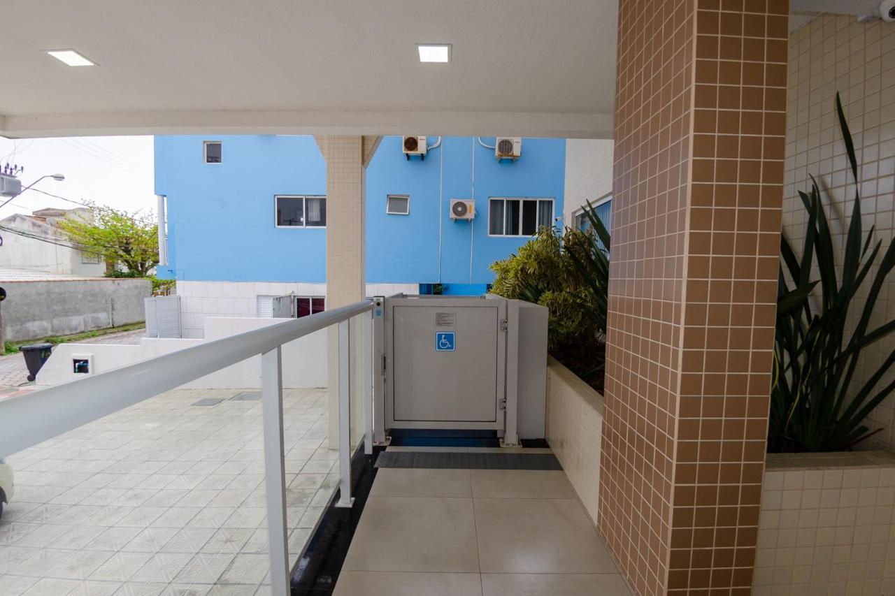 Apartamento A 30M Da Praia Com Ampla Vista Mar Флорианополис Экстерьер фото